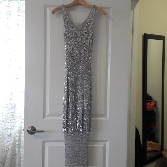 NEW - Silver Dress. - Picture 1 of 4